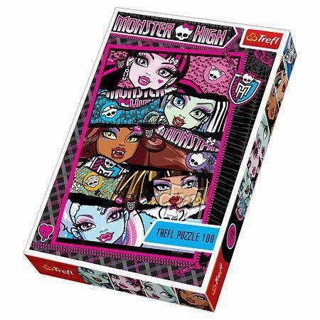 100 pieces trefl monster high puzzle