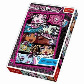 100 pieces trefl monster high puzzle