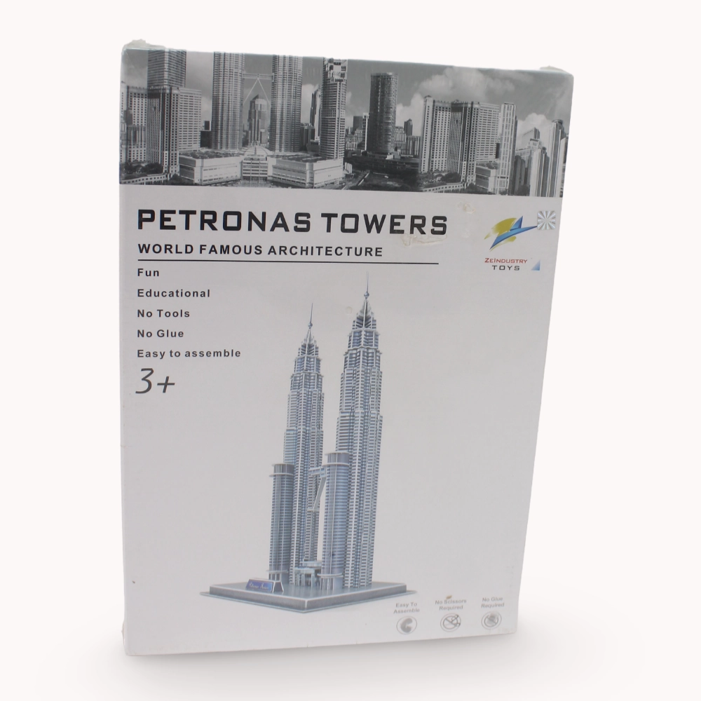 3D Puzzle Petronas Towers - 86 Pcs