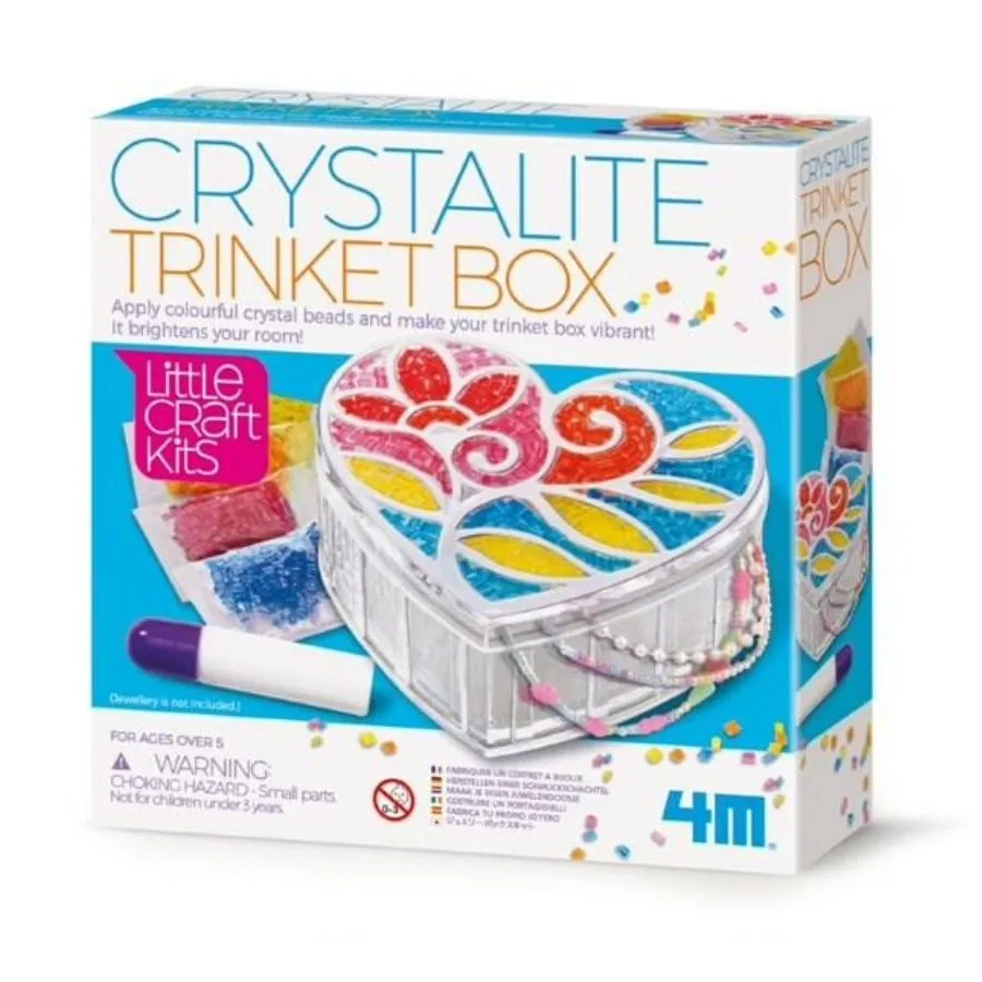 4M - Little Craft Kit: Crystalite Trinket Box