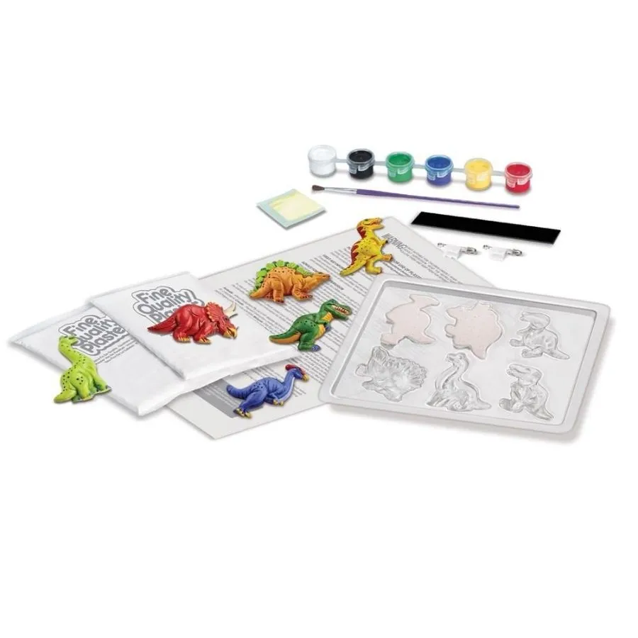 4M - Mould and Paint: Dinosaur Kit