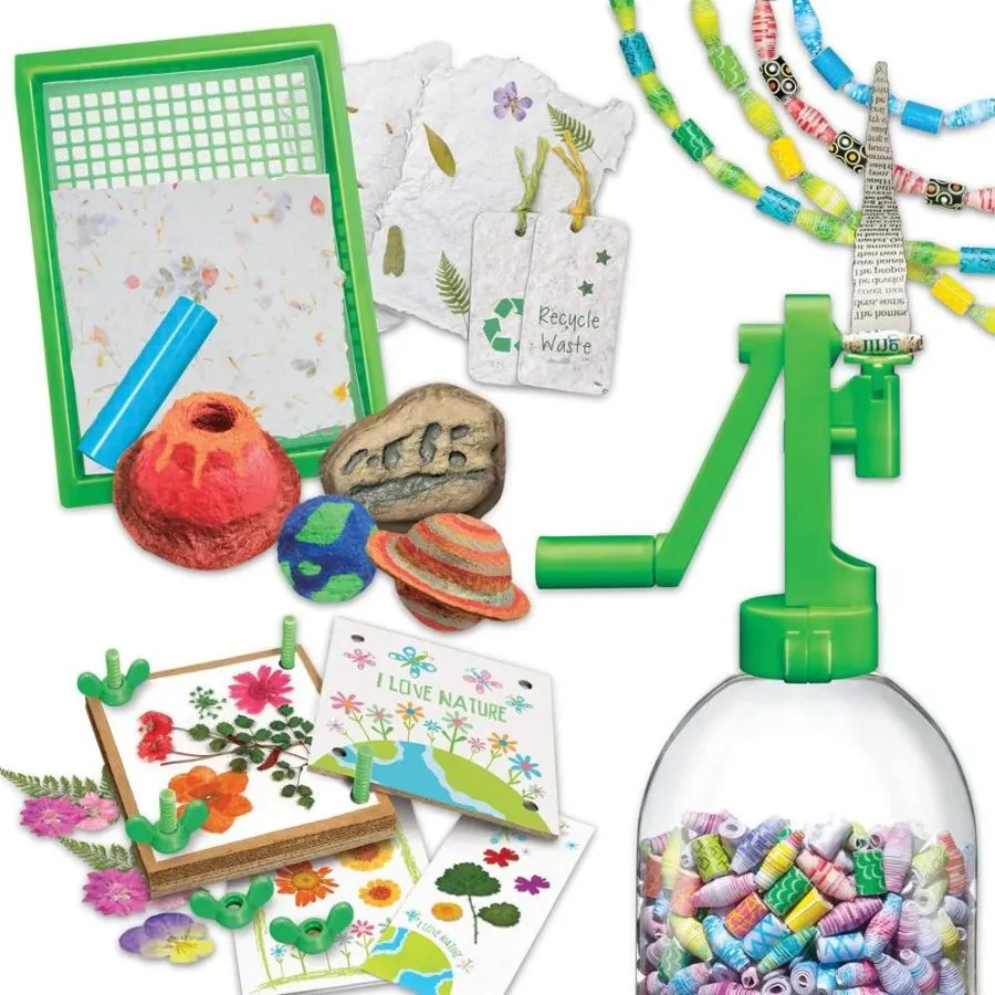 4M - STEAM Powered Kids: Green Paper Craft Kit
