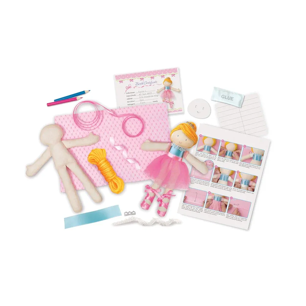 4m Toys Ballerina Doll Making Kit