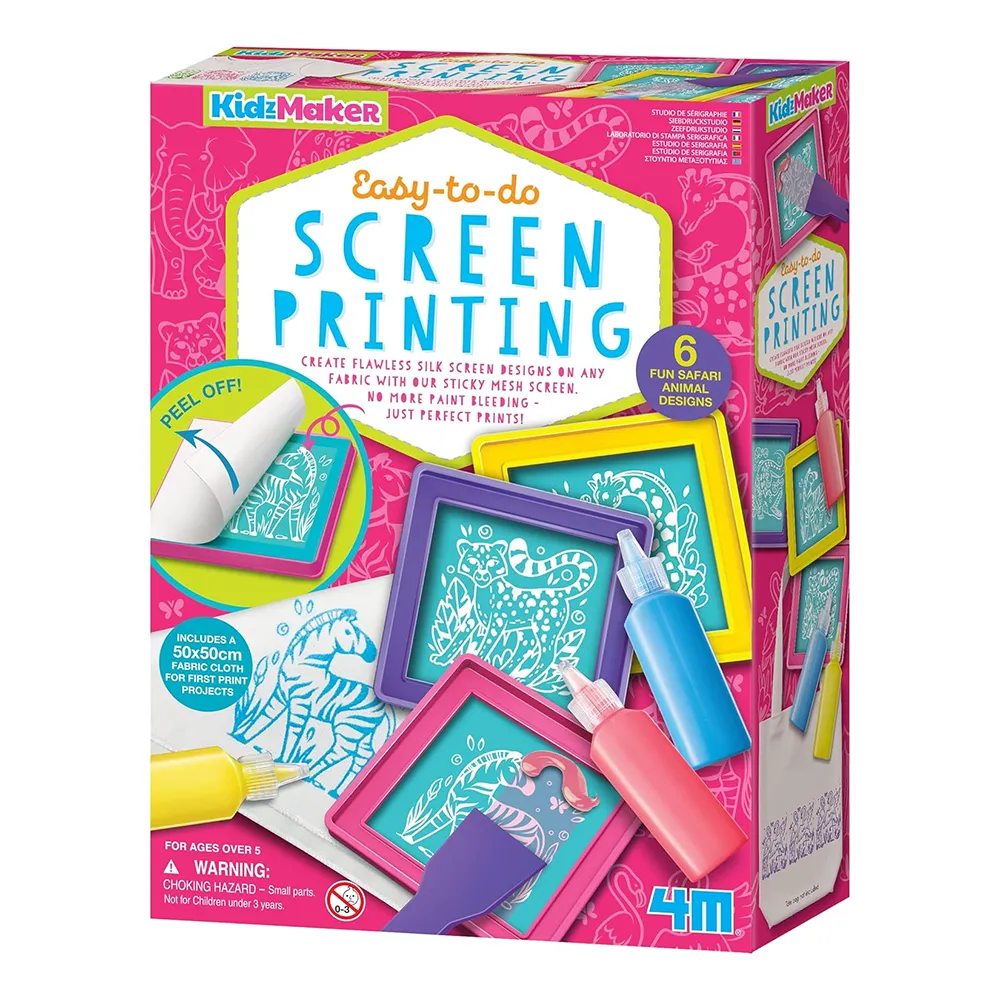 4m Toys Easy-to-Do Screen Printing