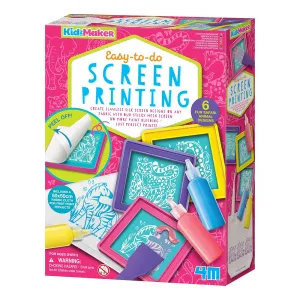 4m Toys Easy-to-Do Screen Printing