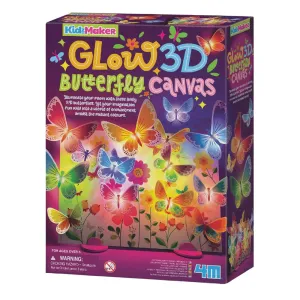 4m Toys Glow 3D Butterfly Canvas
