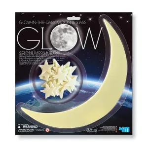 4m Toys Glow-in-the-Dark Moon and Stars