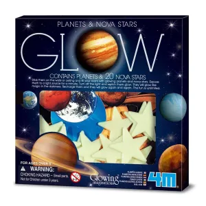 4m Toys Glow-in-the-Dark Planets and Nova Stars