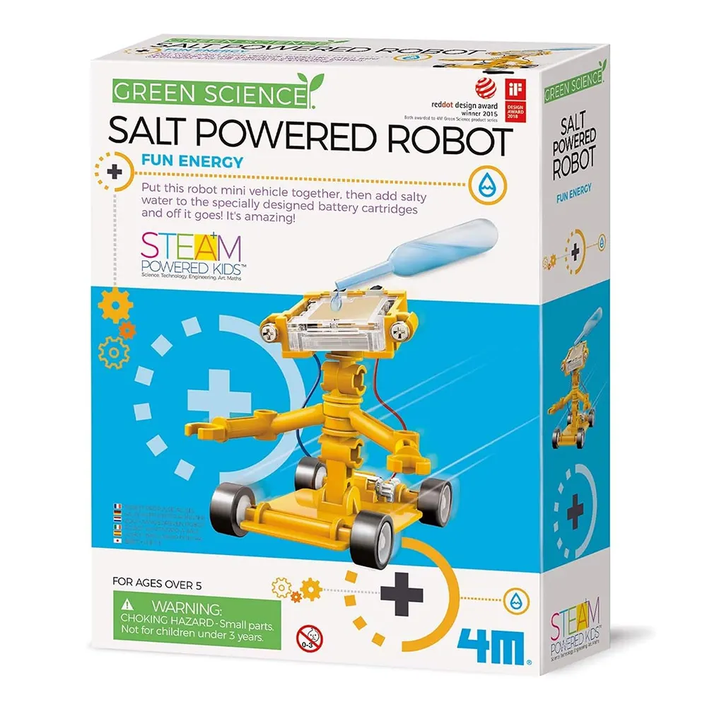 4m Toys Green Science - Salt Powered Robot
