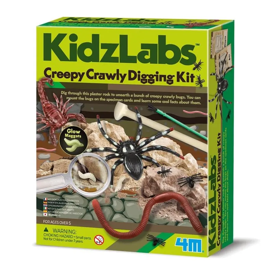 4m Toys KidzLabs - Creepy Crawly Digging Kit