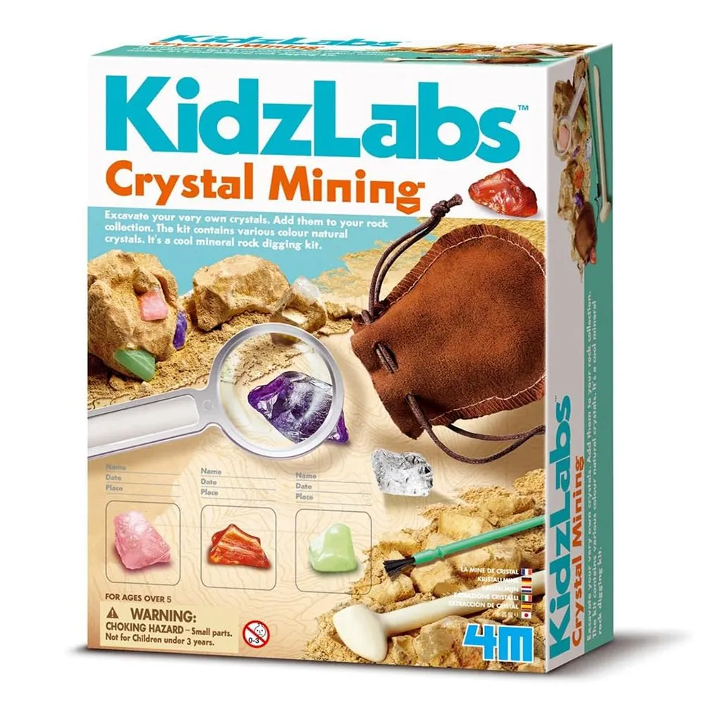 4m Toys KidzLabs - Crystal Mining