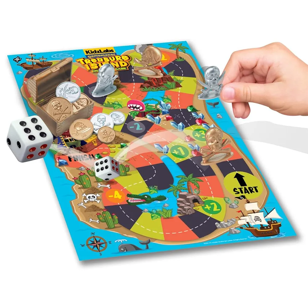 4m Toys KidzLabs Gamemaker - Treasure Island Dig and Play