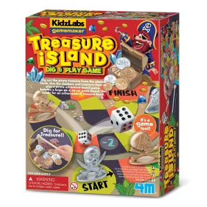 4m Toys KidzLabs Gamemaker - Treasure Island Dig and Play