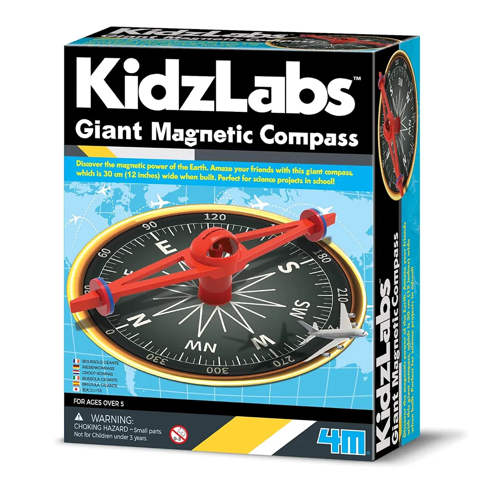 4m Toys KidzLabs - Giant Magnetic Compass