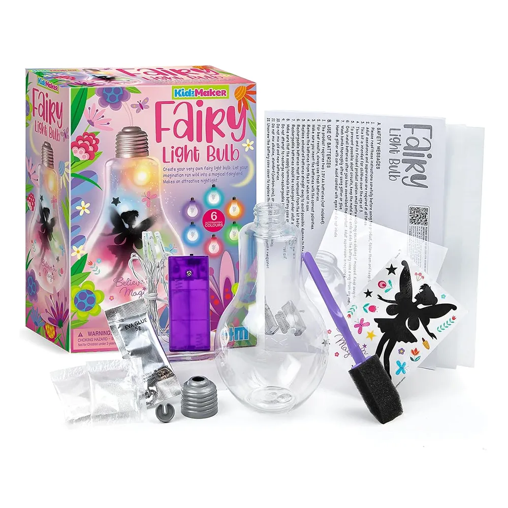 4m Toys KidzMaker - Fairy Light Bulb Kit
