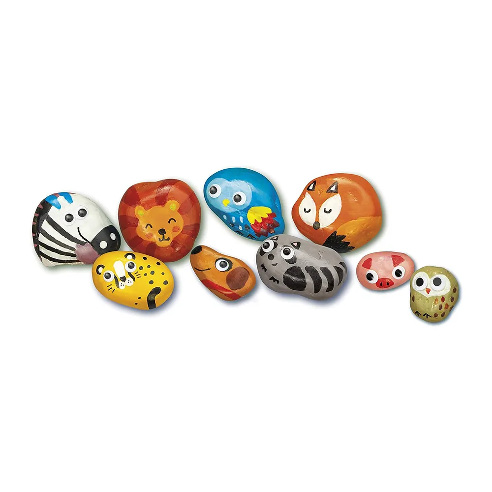 4m Toys KidzMaker - Magical Animal Rock Painting
