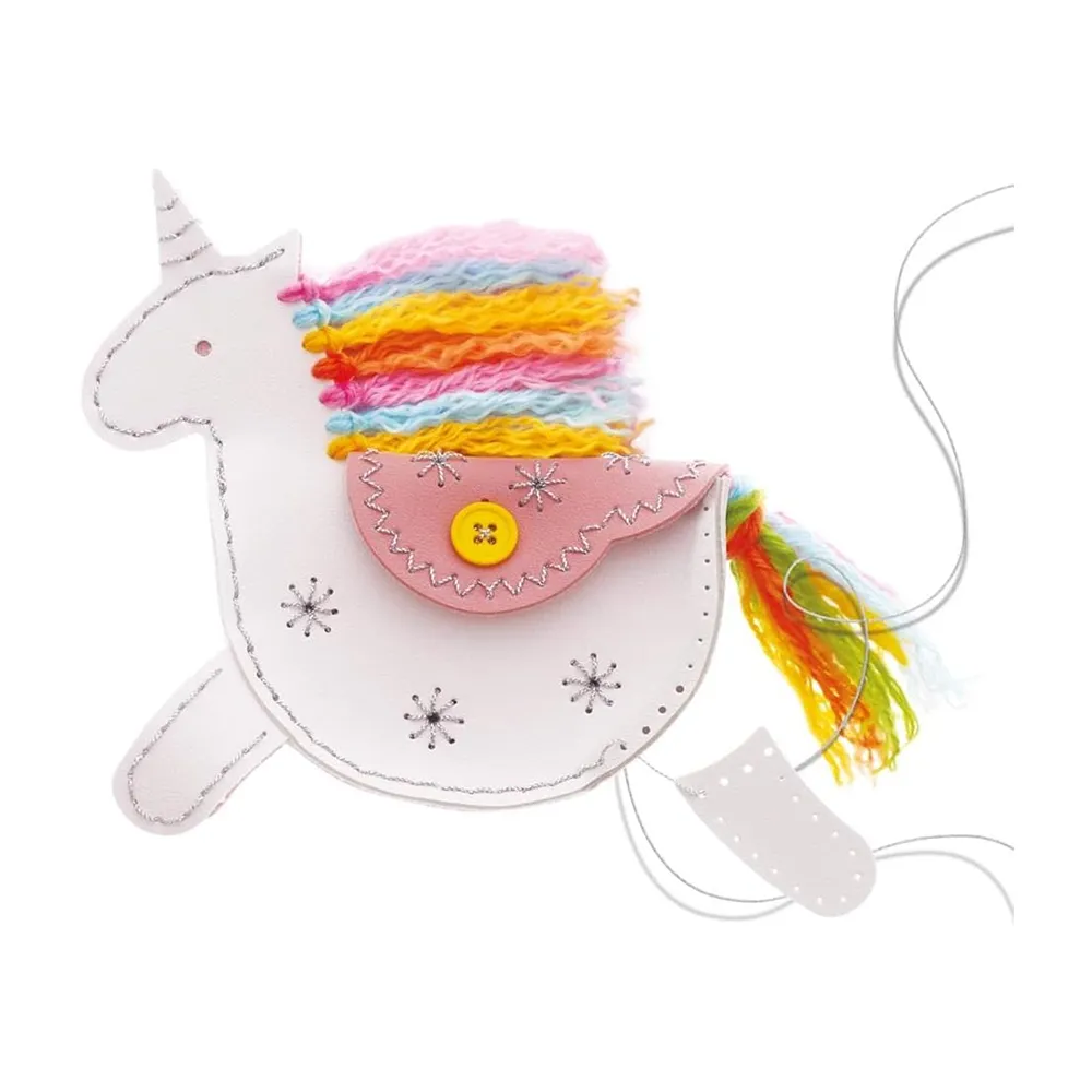 4m Toys KidzMaker - My Unicorn Faux Leather Pouch