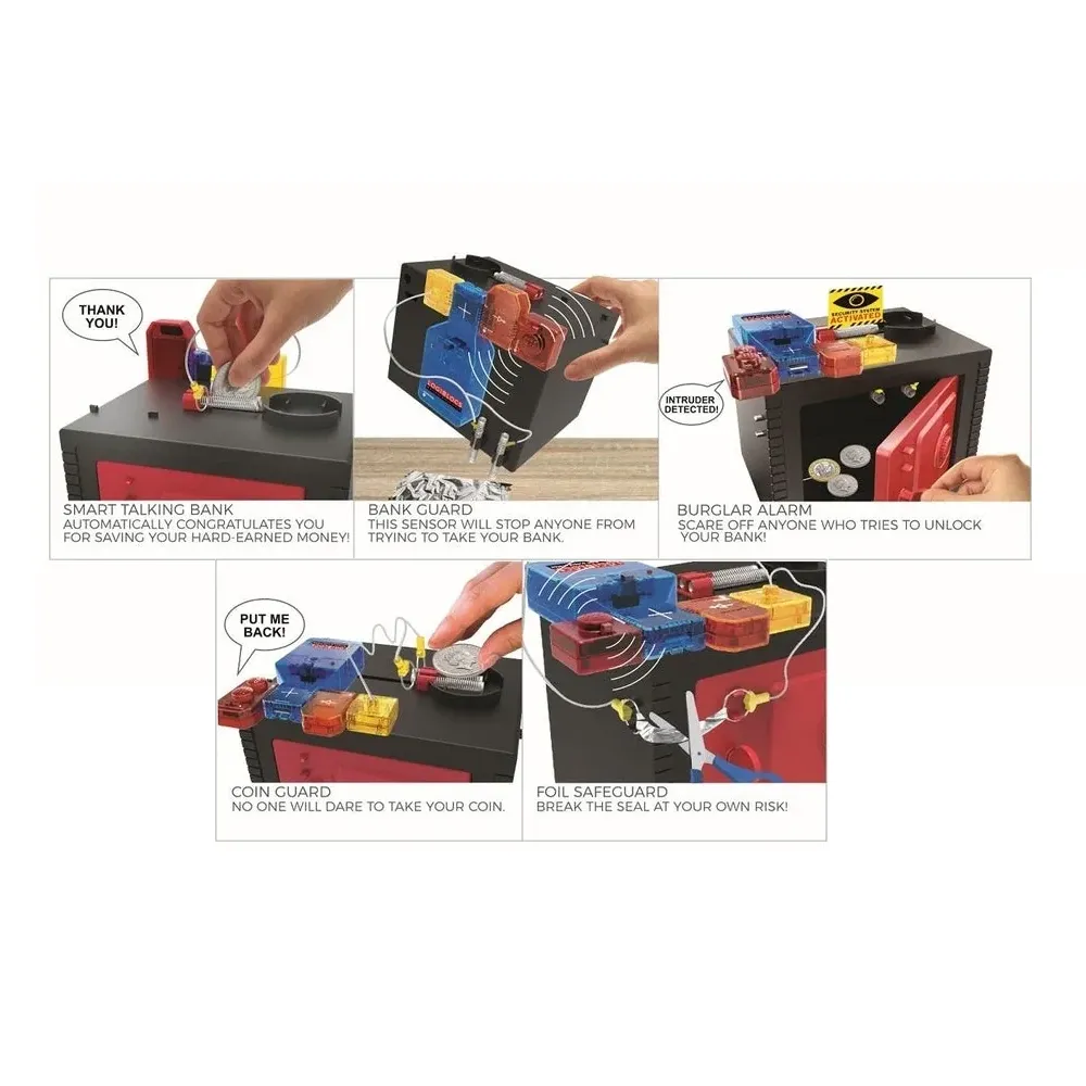 4m Toys Logiblocs - Smart Talking Bank