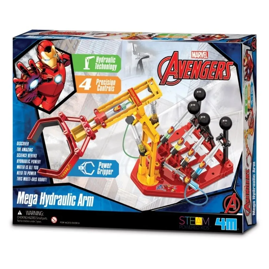 4M Toys - Marvel Avengers Iron Man Mega Robotic Arm