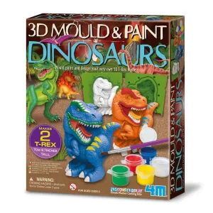 4m Toys Mould & Paint - 3D Dinosaurs