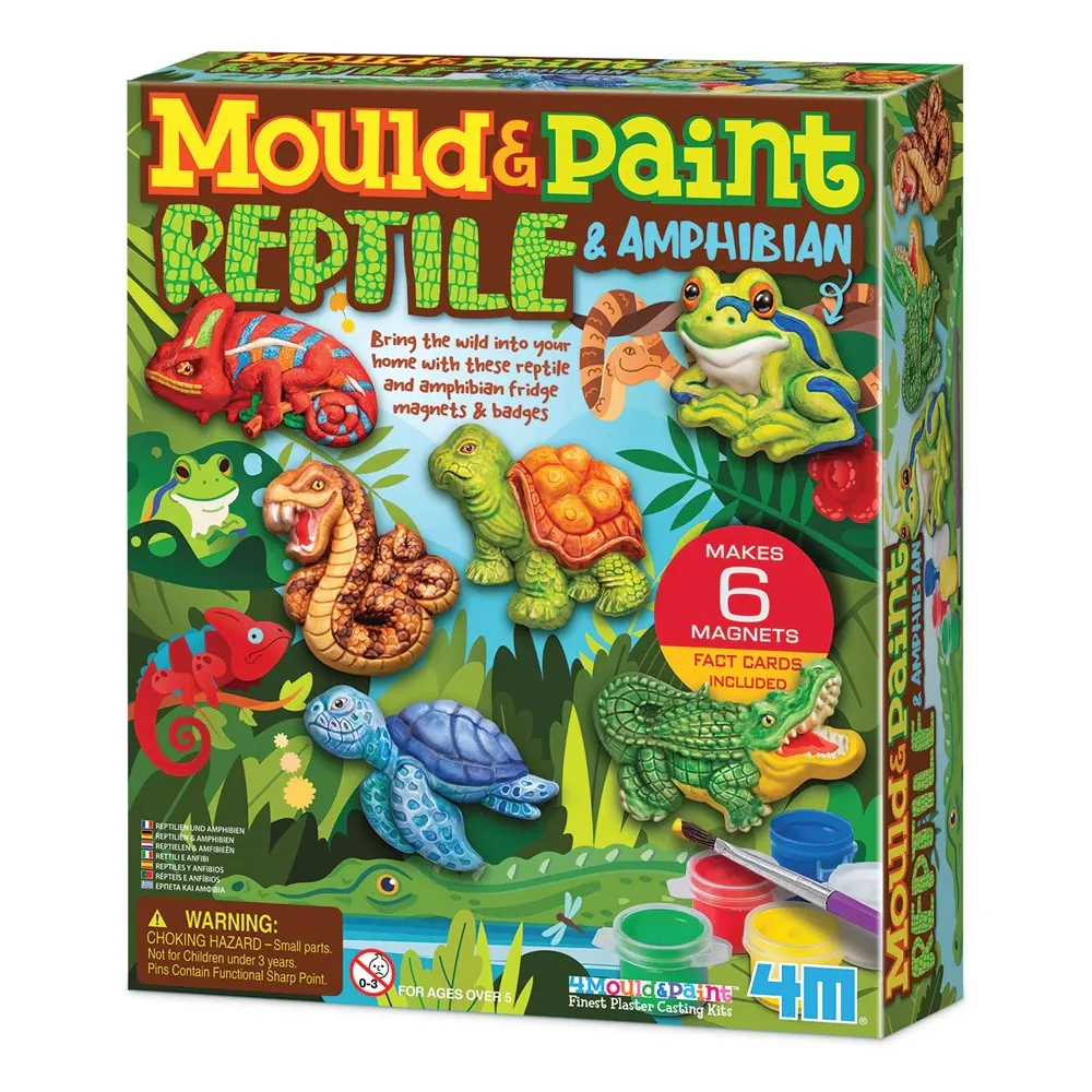 4m Toys Mould & Paint - Reptiles and Amphibians