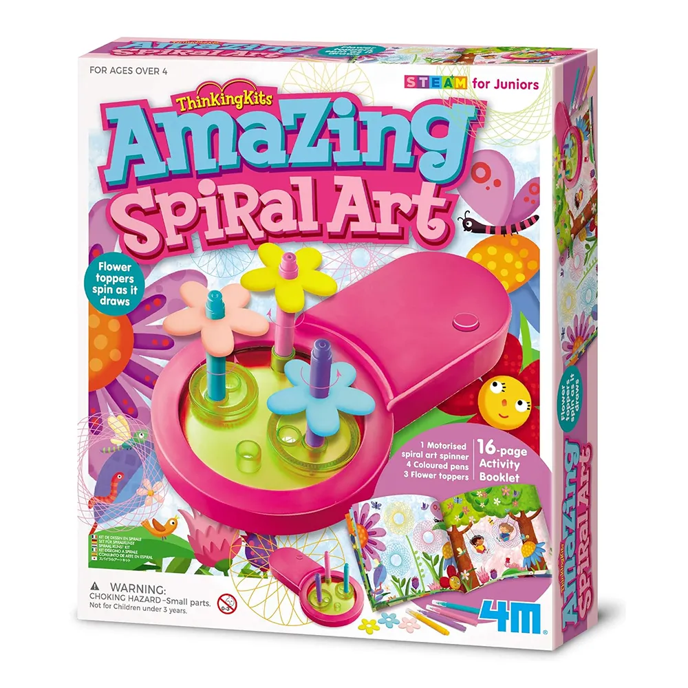 4m Toys ThinkingKits - Amazing Spiral Art