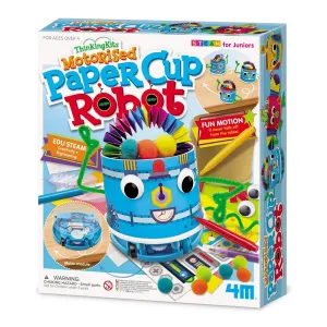 4m Toys ThinkingKits - Motorised Paper Cup Robots