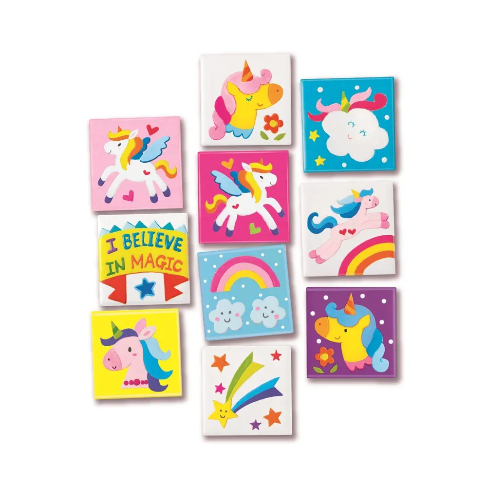 4m Toys Unicorns Mini Tile Art