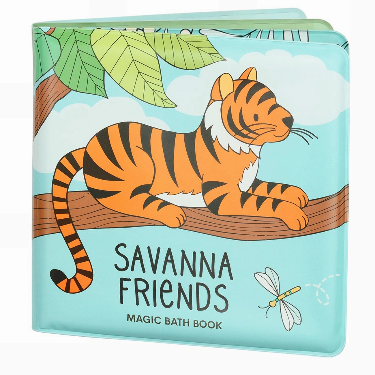 A Little Lovely Company Bathbook Magical Savanna Friends