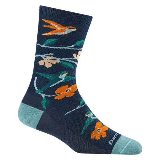Accessories_Darn Tough Vermont_Accessories Sock Women's Birds of a Feather Crew Lightweight Lifestyle Sock