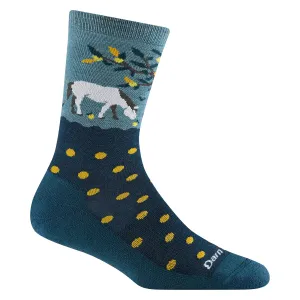 Accessories_Darn Tough Vermont_Accessories Sock Women's Wild Life Crew Lightweight Lifestyle Sock