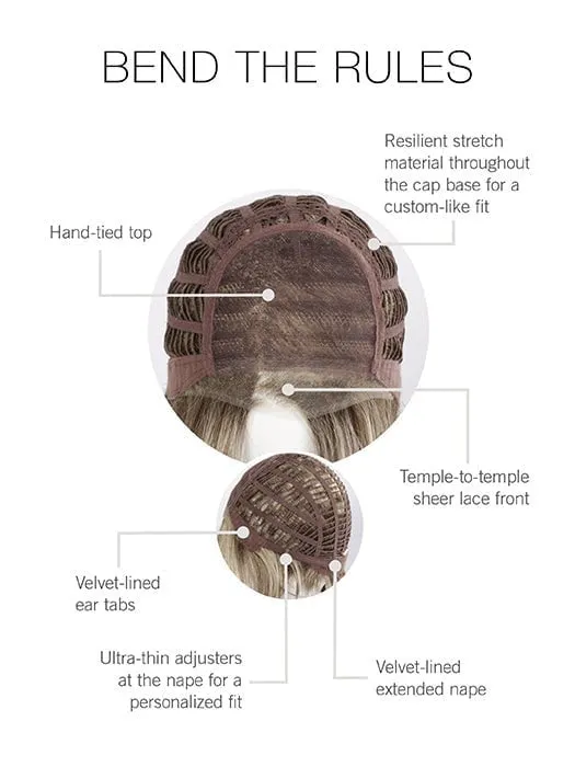 Accessories_Gabor_Wigs Hairpieces Bend the Rules | Synthetic Lace Front Wig (Hand-Tied Top)