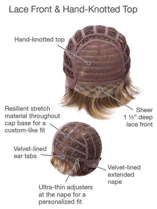 Accessories_Gabor_Wigs Hairpieces Carte Blanche Large | Synthetic Lace Front Wig (Mono Top)