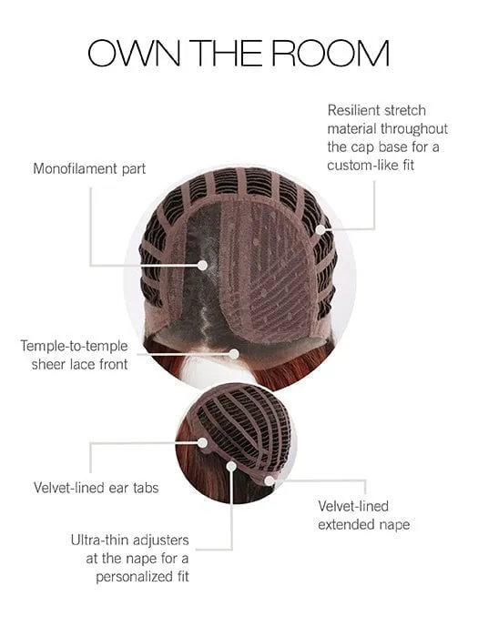 Accessories_Gabor_Wigs Hairpieces Own The Room | Synthetic Lace Front Wig (Mono Part)