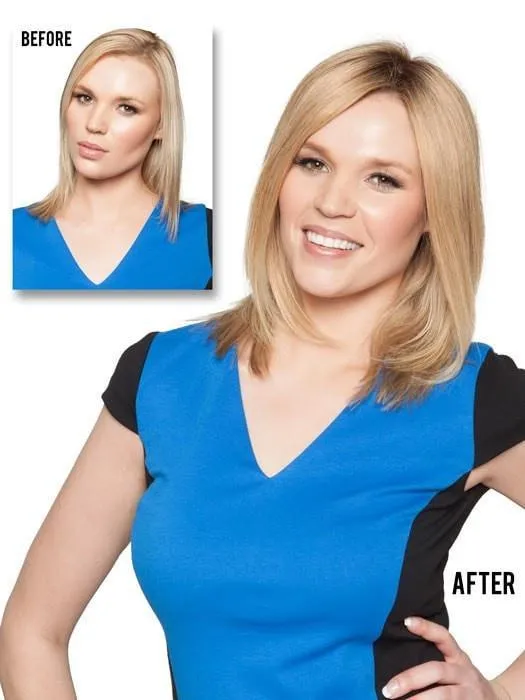 Accessories_Jon Renau_Wigs Hairpieces Toppers 12" Top Form | Remy Human Hair Topper (Full Mono)