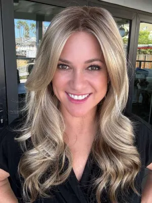 Accessories_Jon Renau_Wigs Hairpieces Toppers Amber | Synthetic Lace Front Wig (Mono Top)