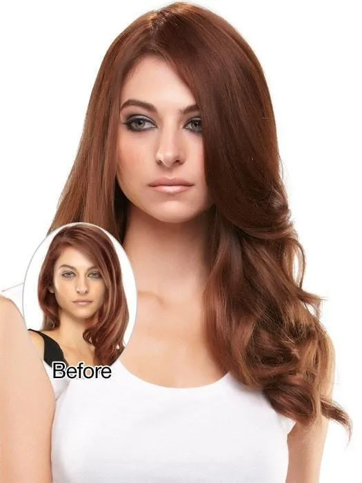 Accessories_Jon Renau_Wigs Hairpieces Toppers easiPart HD 12" | Synthetic Hair Topper (Mono Part)