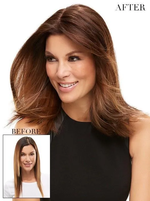 Accessories_Jon Renau_Wigs Hairpieces Toppers easiPart HD 18" | HF Synthetic Hair Topper (Mono Top)