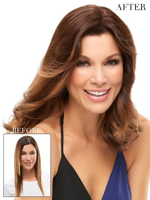 Accessories_Jon Renau_Wigs Hairpieces Toppers easiPart HH 18" | Remy Human Hair Topper (Mono Top)