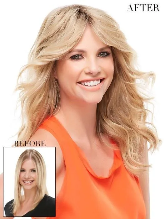 Accessories_Jon Renau_Wigs Hairpieces Toppers easiPart HH XL 12" | Remy Human Hair Topper (Mono Top)