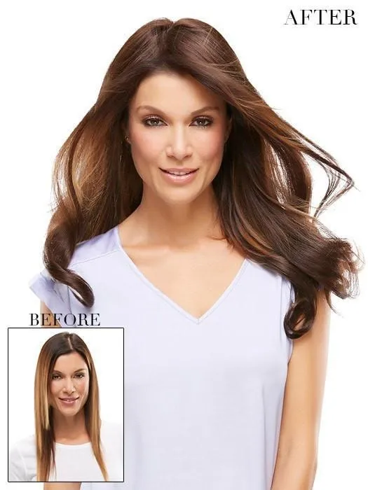 Accessories_Jon Renau_Wigs Hairpieces Toppers easiPart HH XL 18" | Remy Human Hair Topper (Mono Top)