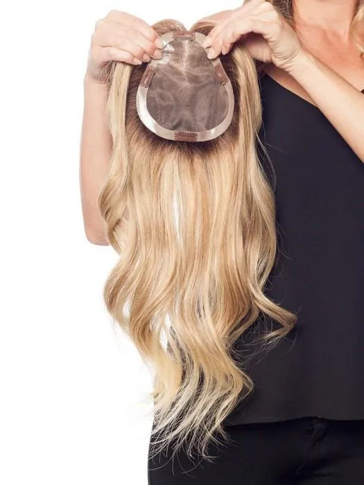 Accessories_Jon Renau_Wigs Hairpieces Toppers easiPart HH XL 18" | Remy Human Hair Topper (Mono Top)