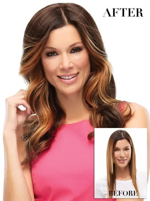 Accessories_Jon Renau_Wigs Hairpieces Toppers Top Level | Synthetic Lace Front Hair Topper (Mono Top)