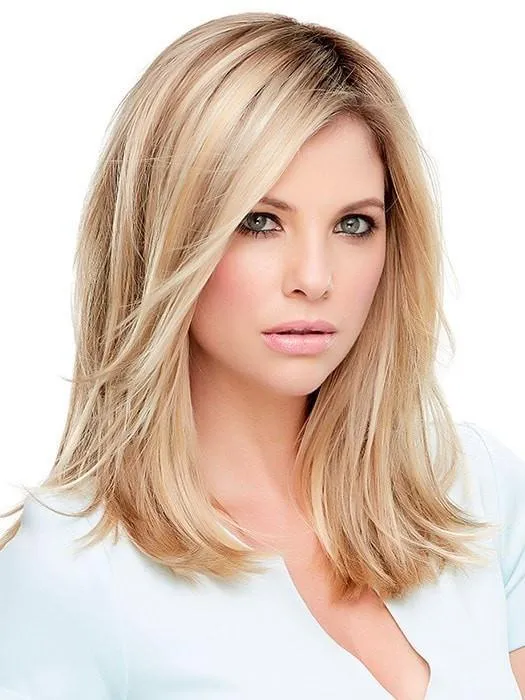 Accessories_Jon Renau_Wigs Hairpieces Toppers Top Style 12" | Synthetic Hair Topper (Mono Top)
