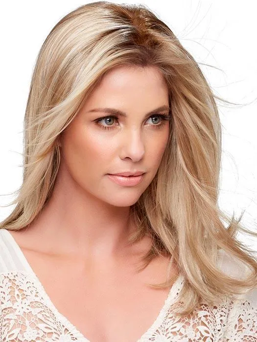 Accessories_Jon Renau_Wigs Hairpieces Toppers Top Style 12" | Synthetic Hair Topper (Mono Top)