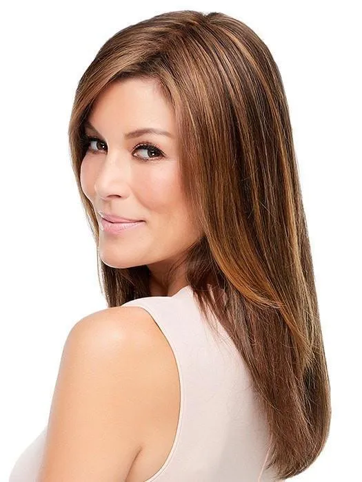 Accessories_Jon Renau_Wigs Hairpieces Toppers Top Style 18" | Synthetic Hair Topper (Mono Top)