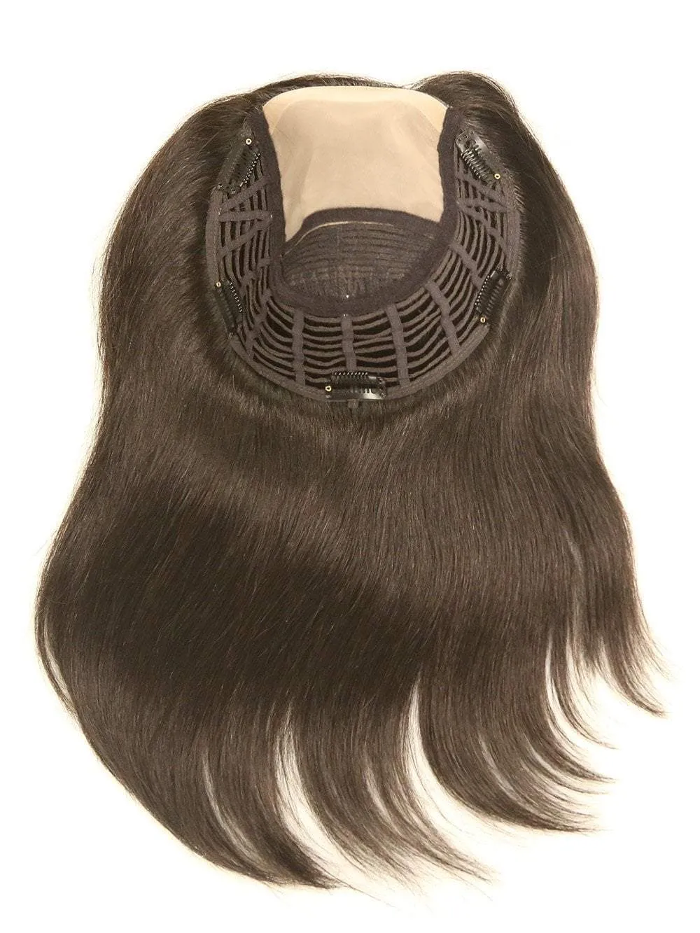 Accessories_Jon Renau_Wigs Hairpieces Toppers Top Style HH 12" | Remy Human Hair Topper (Full Mono)