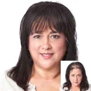 Accessories_Toni Brattin_Wigs Faux Filler Straight Topper by Toni Brattin | Heat Friendly Synthetic