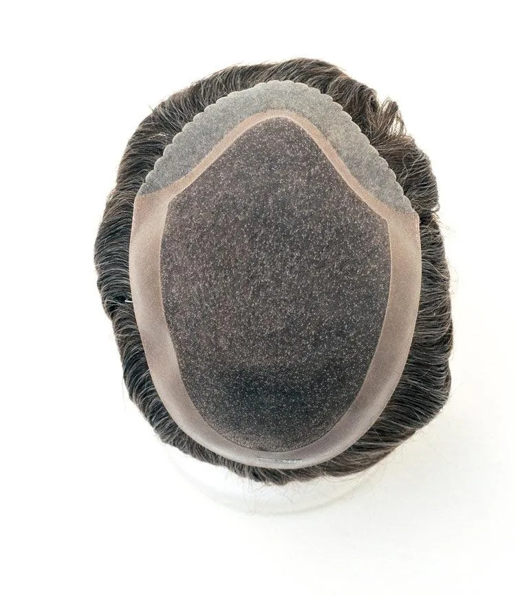 Accessories_Wigpro Collection_Wigs 400 Mens System H by WIGPRO: Mono-top Human Hair