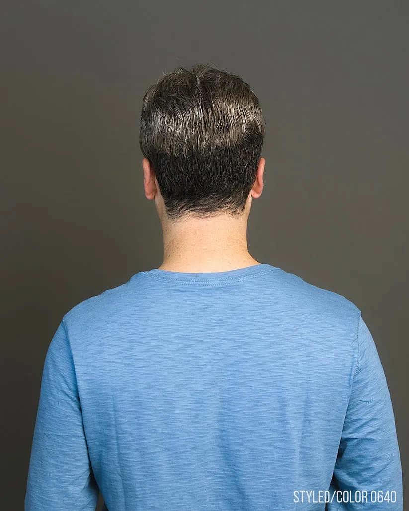 Accessories_Wigpro Collection_Wigs 402 Mens System H by WIGPRO: Mono-Top Human Hair Topper